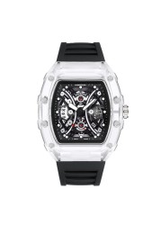 Luxury Military Watch Men Calendar Wrist Watch Men Sports Silicone Watches For Men Tonneau