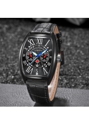 Luxury Brand Military Watch Quartz Men Sports Watches Male Leather Strap Watch Casual Watch Hombre Relogio Masculino