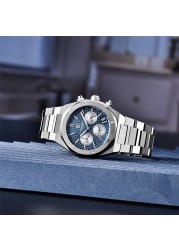 2021 New PAGANI Design Men's Quartz Watches Top Brand Stainless Steel Sapphire Automatic Chronograph 20Bar Relogio Masculino