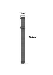 No Gap Magnetic Strap For Samsung Galaxy Watch 4 Strap 46mm 42mm Magnetic Bracelet Galaxy Watch 4 Classic 44mm 40mm Band