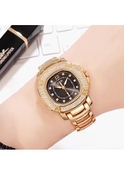 GEDI 2022 Top Selling Brand Luxury Ladies Watch Waterproof Fashion Stainless Steel Band Business Women's Watch Drop Shipping