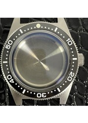 Watch modification parts 41mm stainless steel 62MAS watch case sapphire glass 300m water resistant fit NH35/36 automatic movement