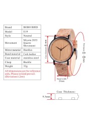 Bobo Bird Wood Watch Men Bamboo Relogio Masculino Wristwatch with Silicone Leather Band Strap Great Gift