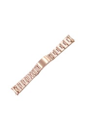 CARLYWET - Rose Gold or Silver Two Tone Watch Band, 316L, 13, 17, 19, 20mm, Wholesale