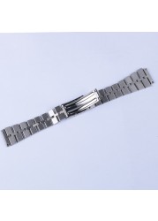 20mm Stainless Steel Bracelet Band for Bullhead Watch Seiko Fish Bone Z040S