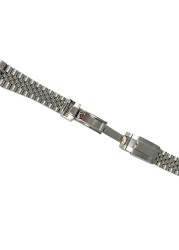 Rolamy 22mm 316L Steel Solid Curved End Screw Links With Oyster Clasp Jubilee Bracelet Watch Band Strap For Seiko 5 SRPD53K1