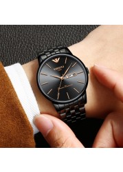 NIBOSI Men's Watches Top Brand Luxury Quartz Watch for Men Montre Homme Wrist Watches Waterproof Clock Relogio Masculino