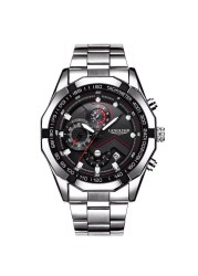 LANGLISHI - Men's Sport Watch, Large Dial, Quartz, Water Resistant, Luxury, 2021