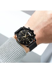 POEDAGAR 2021 New Fashion Men's Watches Waterproof Luminous Quartz Wristwatch Luxury Brand Casual Watch Relogio Masculino