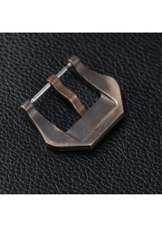 Submarine Bronze Buckle 22 24 26MM For PAM Bronze Watch Leather Rubber Strap Buckle Bronze Watch Buckle