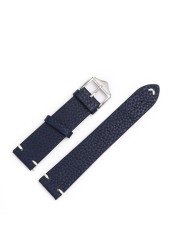 CARLYWET - Cowhide watch strap, antique, smooth, 20, 22, 24mm, wholesale, new style, black, brown, blue, red, polishing buckle