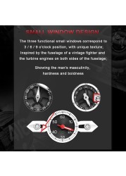 NAVIFORCE Men's Fashion Multifunction Watches Stainless Steel Sports Waterproof Wristwatch Casual Quartz Watch Relogio Masculino