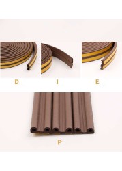 10M DIPE Self-adhesive Door and Window Sealing Tape Glass Window Anti-collision Rubber Tape Foam Sound Insulation Tape