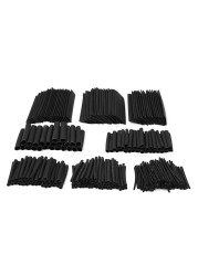 328pcs/set Insulation Shrinkable Tube Heat Shrink Tubing Wire Cable Sleeve DIY Kit Insulated Polyolefin Sheathed Shrink Sleeve