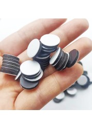 25/50/100pcs 12x2mm Round Flexible Magnet Discs Rubber Fridge Fridge Magnets Dots With Adhesive Backing DIY Crafts