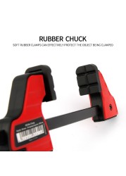 4" F Ratchet Quick Clamp, Wood Working Bar, Woodworking Clamp Kit, Reverse Lock, 30 x 100mm