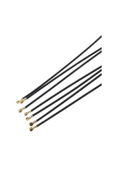 5pcs U.fl IPEX1 Male to IPEX4 MHF4 Female Connector RF0.81 RF Coaxial Cable Pigtail WiFi Antenna Extension Cord Jumper Adapter