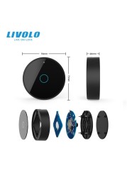 Livolo 2.0 Smart Version Movable ZigBee Gateway, Smart Hub by APP, Google Home, Alexa, Echo, Work with Livolo ZigBee Products