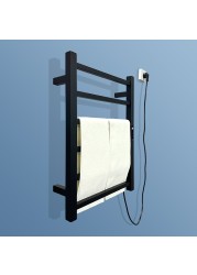 Electric Towel Warmer Steel Towel Warmer Electric Cordless Towel Rack Electric Towel Warmer Temperature and Time Control