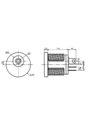 10pcs DC Jack Socket 5.5*2.1