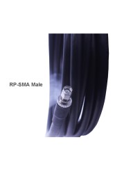 Cable LMR 400 SMA to SMA Male/RP SMA Male Connector Low Loss 50 Ohm 50-7 Cord WiFi Antenna Extension Jumper RF Coaxial Adapter