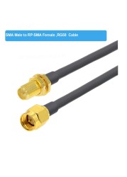 BEVOTOP SMA Male Plug to SMA Female Jack RG58 Cable 50ohm RF Coaxial Pigtail SMA WiFi Antenna Extension Cord Connector Adapter