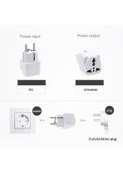 Universal UK, AU, EU, US, UK, EU, AU Power Adapter with 2 3 Pins