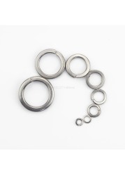 480pcs 304 Stainless Steel Spring Lock Washer Assortment Set, 9 Sizes - M2 M2.5 M3 M4 M5 M6 M8 M10 M12