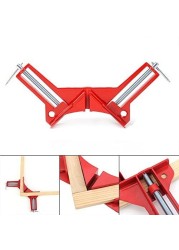 4Pcs Multifunctional New 90 Degree Right Angle Clip Picture Frame Corner Clamp 100mm Miter Clamps Corner Holder Woodworking Tool 4Pcs Multifunctional New 90 Degree Right Angle Clip Picture Frame Corner Clamp 100mm