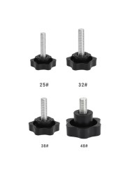 M4 m5 m6 m8 m10 m12 plastic handle screw plum hand tighten screw star shaped tighten nuts bakelite carbon steel handle