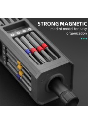 31 In 1 Precision Screwdriver Set Magnetic Screw Driver Bits Kit For Xiaomi Phones Computer Repair Tri Wing Hex Torx Screwdrivers