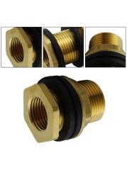 External Brass Water Tank Connector 1/2″ Inner Thread 3/4″ Water Tank