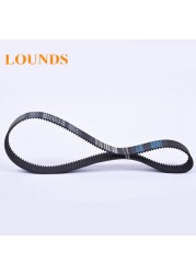 Free Shipping HTD333-3M-15 Teeth 111 Width 15mm Length 333mm HTD3M 333 3M 15 Dental Bracket Industrial Rubber Timing Belt 3pcs/lot