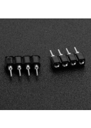 10pcs Male/Female 4 Pin RGB/5PIN RGBW Connector Adapter Pin Needle for RGB/RGBW 5050 3528 LED LED Light Strip Accessories