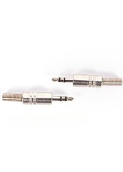 3.5mm 3 Pole Male Repair Headphones Audio Jack Connector Soldering Plug For Most Headphone Jack Replacement