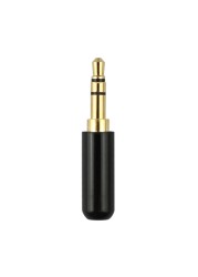 3.5mm Three Headphones Plug 3.5 RCA Connector Jack Connector Plug Jack Stereo Headphone Dual Track 4 stks