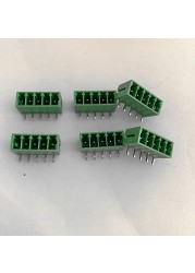 10 sets plug-in terminal block KF2EDGK-pitch 3.5mm 2P ​​3P 4P~22P Phoenix terminal straight/curved needle seat