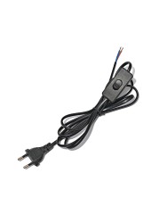 High quality switch power cord with 303 switch power cord, desk lamp electric power cord, flat socket power cord