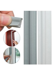 4M-40M Sliding Door Windows Sealing Strip Acoustic Foam for sliding windows Windproof Soundproof Cotton Seal Door Gap Sound Foam