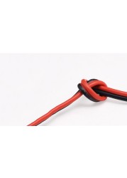 Red and Black Silicone Wire Flexible Wire Soft Two Colors Wire Tinned Copper Silicone Cable 26 24 22 20 18 17 15 14 16AWG