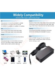 20V 3.25A 65W USB Type C Power Adapter Charger For Lenovo ThinkPad X1 Carbon Yoga X270 X280 T580 P51s P52s E480 E470 s2 Mobile