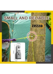 4pcs/pack Zezzo® Automatic Locking Hook with 6M Rope Knot-Free Hook for Hook Hanging Fixtures Dropshipping