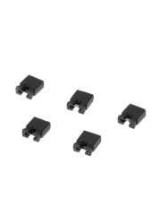 100pcs 2.54mm Standard Jumper Blocks Caps for Hard Drive CD DVD Motherboards