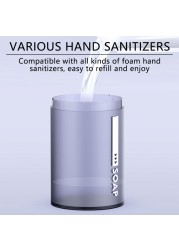 Automatic Soap Liquid Dispenser with USB Charging Bathroom Liquid Soap Dispenser Digital Display Smart Temperature Sensor