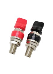 200A M12 Copper Binding Post 12mm High Current Terminal Whit 4mm Banana Socket 2pcs/lot