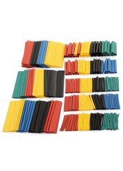 Colorful Flexible Assorted Sleeving Anti Corrosion Polyolefin Eco Friendly Home 2:1 Durable Halogen Free Heat Shrink Tube