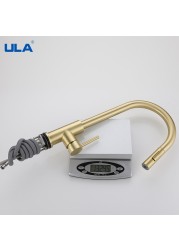 ULA Touch Kitchen Mixer Faucet Sensor Kitchen Faucet Crane Sink Mixer Rotate Kitchen Tap Pull Out Faucet With Sensor Gold Tap