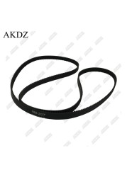 2GT timing belt length 700 710 738 740 750 752 760 782 784 800 width 6mm 2M 2GT synchronous rubber closed CNC belt