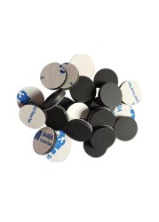 Round Silicone Rubber Gasket Black self-adhesive Seal washer Anti-skid Shock Absorption High Temperature Resistant furniture mat