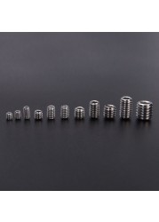 200pcs Assortment Home -M8 Repair Hexagon Manual Fasteners Stainless Steel Lightweight Screw Set